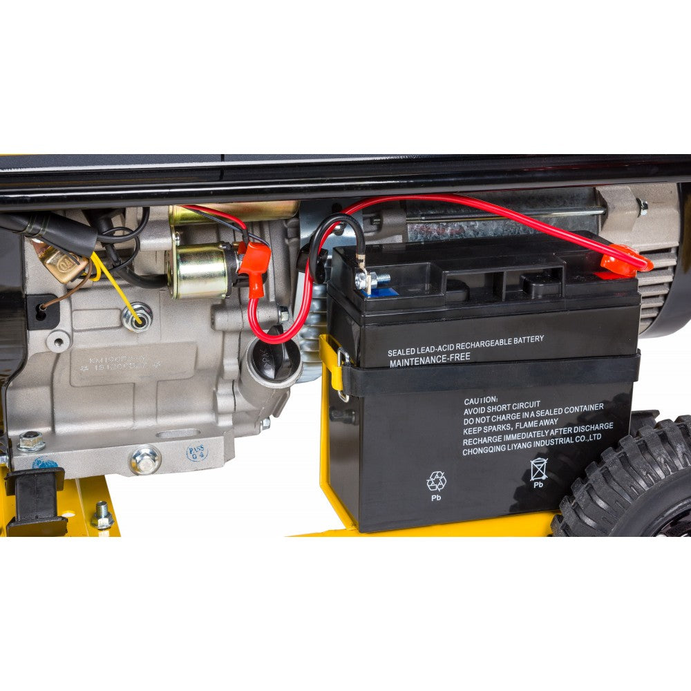 Generator de curent , Powermat PM-AGR-7500KE-EL KOŁA + START