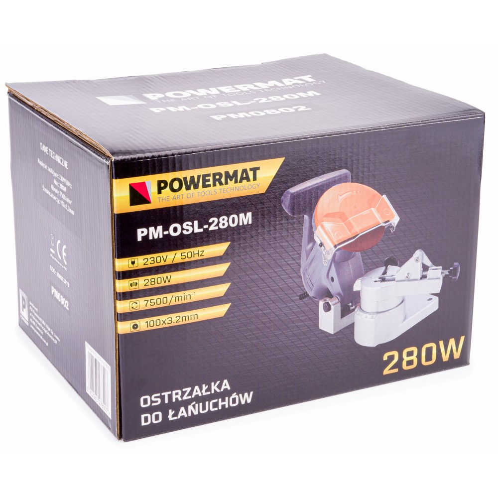Ascutitor de lant PM-OSL-280M de 280 W , Powermat PM0802