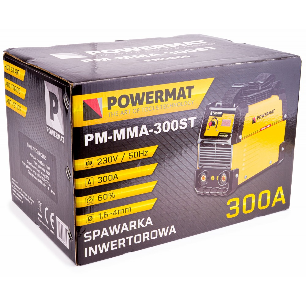 Invertor de sudura IGBT 300A,MMA PM-MMA-300ST , Powermat PM0665