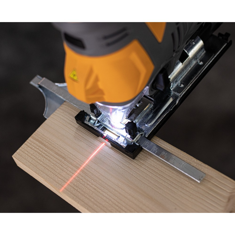 Fierastrau pendular cu laser 1450W pentru lemn si metal PM-JS-1450T , Powermat PM0969